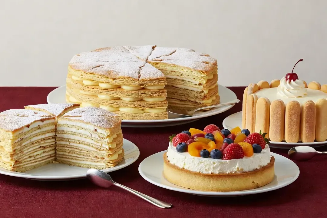 Plateau de desserts russes