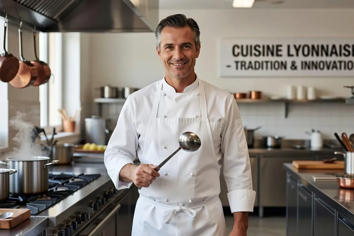 Portrait chef traiteur à Lyon
